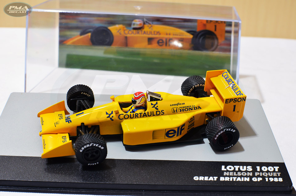 NELSON PIQUET 1988 LOTUS 100T 1:43
